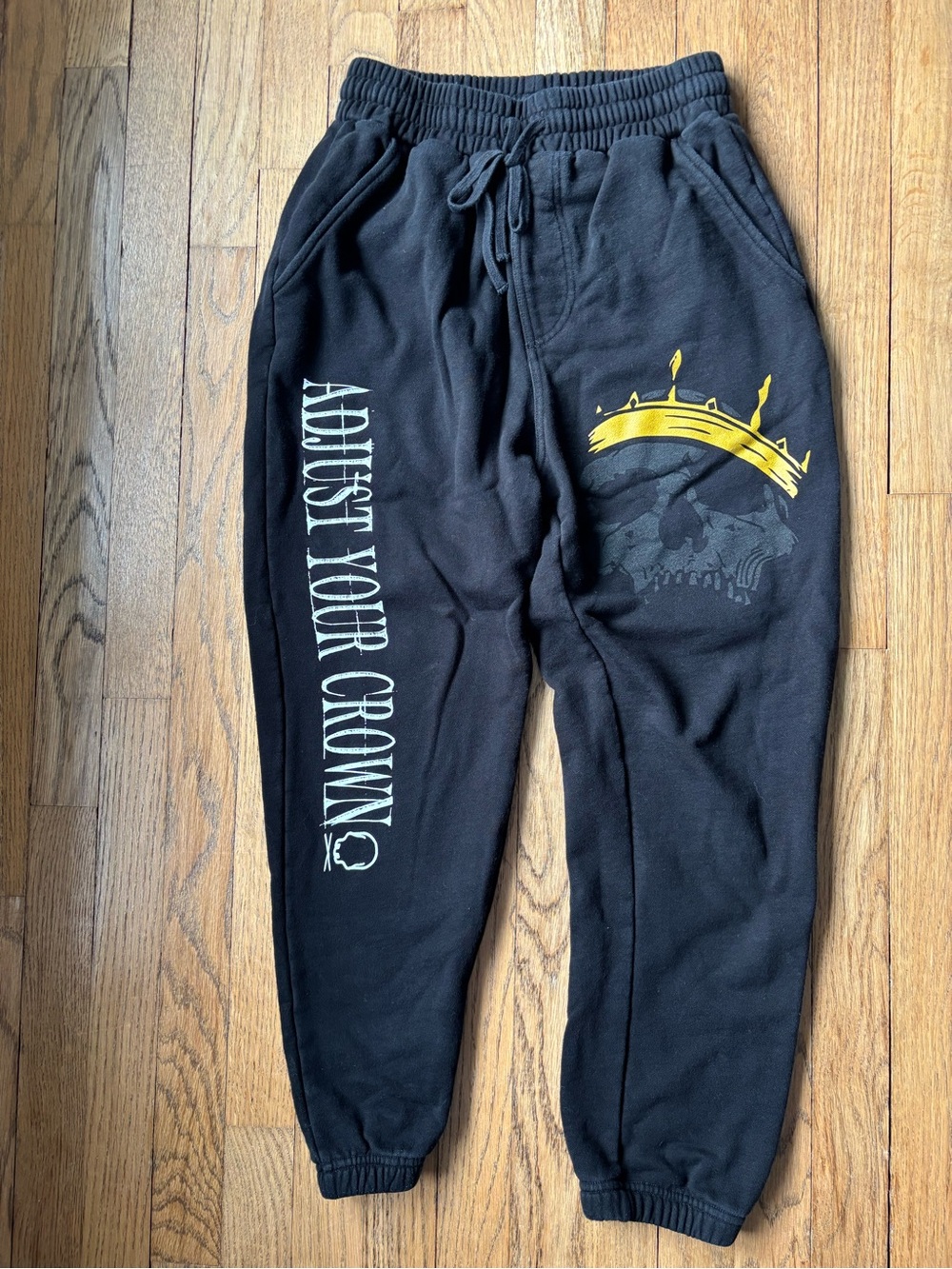 The Drive Clothing "Adjust Your Crown" Joggers Unisex Size M